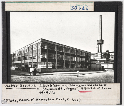 Vorschaubild Alfeld a der Leine: Fagus-Fabrik, Architekt: Walter Gropius 